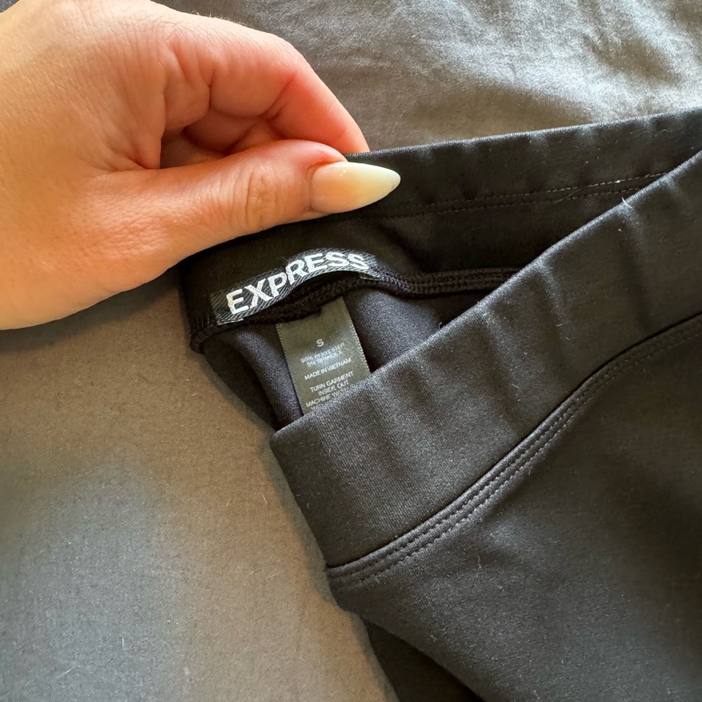 Express Pleather Pants Size S